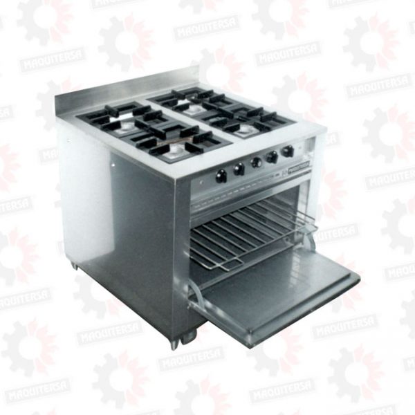Cocina 4 hornillas con horno