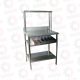 Mesa de trabajo 2 repisas inferiores y 1 superior