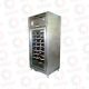 Refrigeradora conservadora vertical con una puerta de vidrio para tortas
