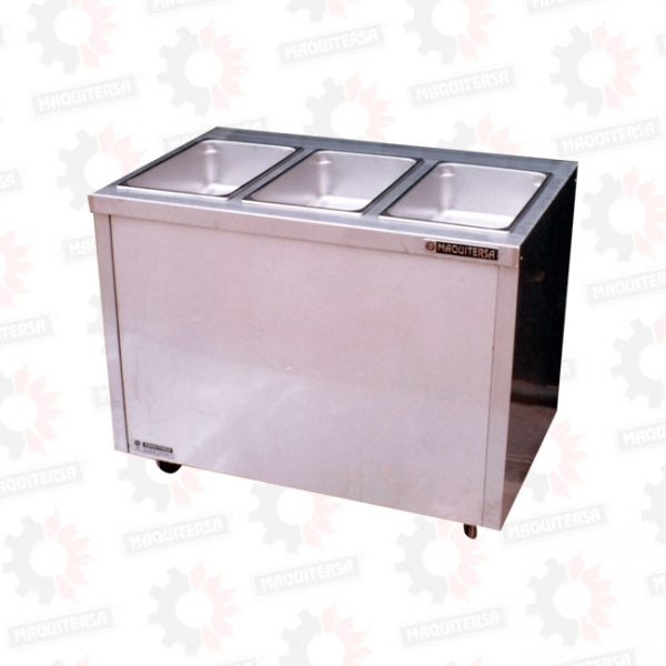 Tavola eléctrica de 3 pozas